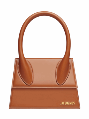JACQUEMUS LARGE CHIQUITO BAG - BROWN