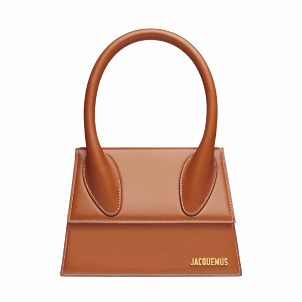 JACQUEMUS LARGE CHIQUITO BAG - BROWN