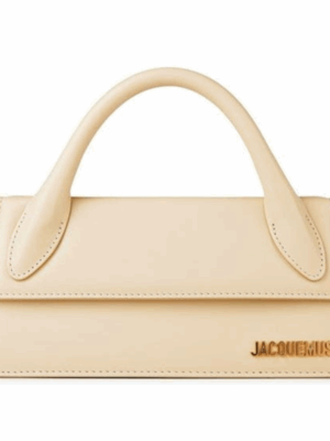 JACQUEMUS LE CHIQUITO MINI TOP HANDLE BAG - CREAM