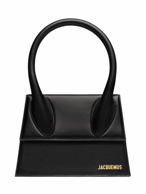 JACQUEMUS LARGE CHIQUITO BAG - BLACK