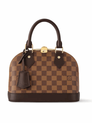 LOUIS VUITTON ALMA BB NANO DAMIER BAG - BROWN