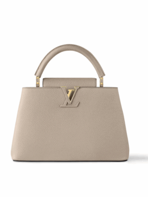 LOUIS VUITTON CAPUCINES BB PURSE - BEIGE