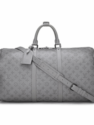 LOUIS VUITTON CITY KEEPALL BAG MEN - GREY