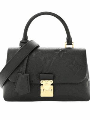 LOUIS VUITTON MADELEINE MM BAG - BLACK