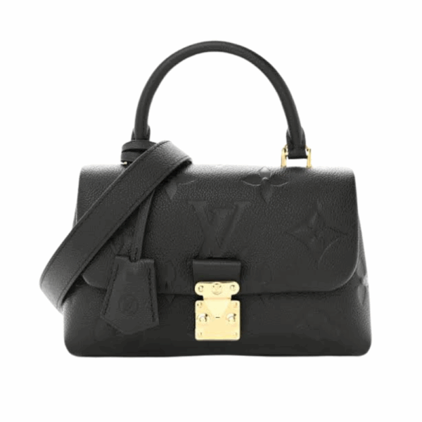 LOUIS VUITTON MADELEINE MM BAG - BLACK