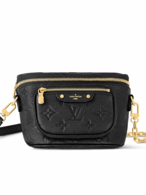 LOUIS VUITTON MINI BUMBAG EMPRIENTE - BLACK