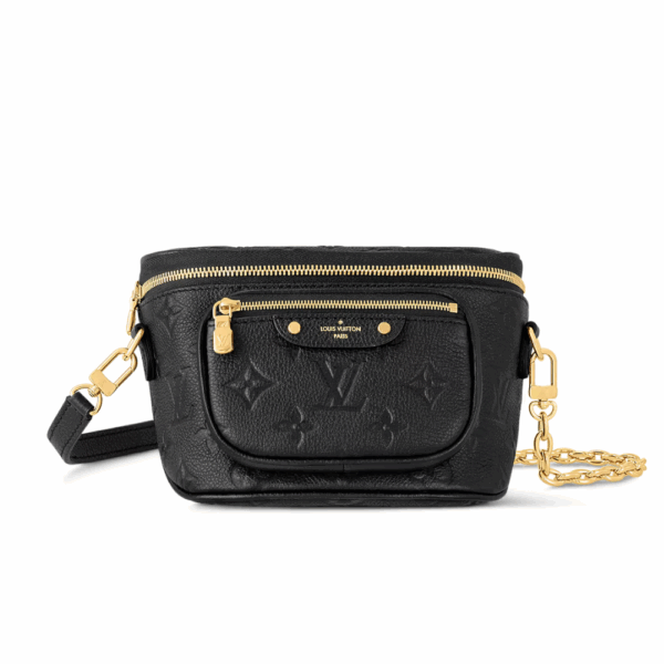 LOUIS VUITTON MINI BUMBAG EMPRIENTE - BLACK