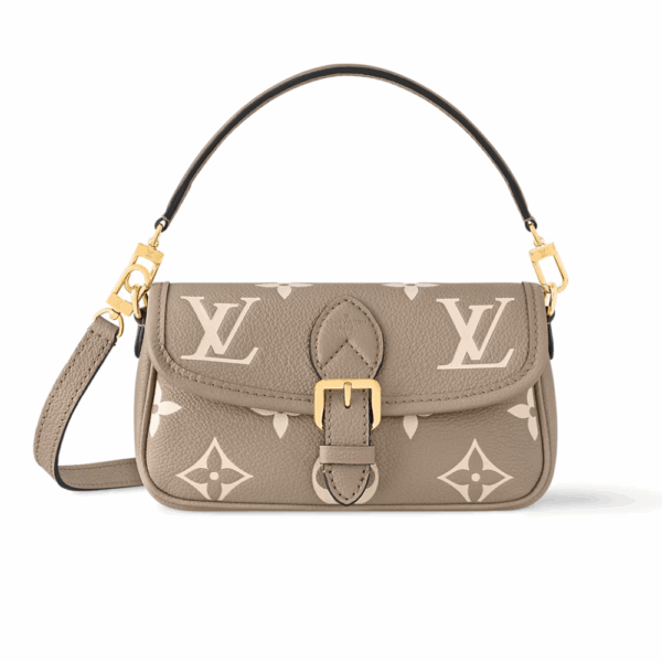 LOUIS VUITTON NANO DIANE PURSE - BEIGE