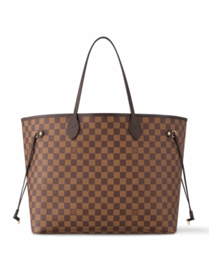 LOUIS VUITTON NEVERFULL MM DAMIER BAG - BROWN