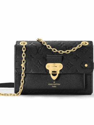 LOUIS VUITTON VAVIN BB PURSE - BLACK