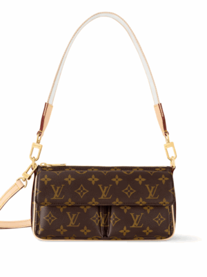 LOUIS VUITTON VIVACITE BAG - BROWN