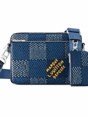 LOUIS VUITTON TRIO MESSENGER BAG MEN - BLUE/YELLOW