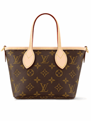 LOUIS VUITTON NEVERFULL BB PURSE - BROWN