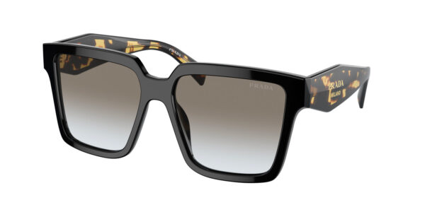 Prada PR24ZSF Oversized Sunglasses in Black Havana