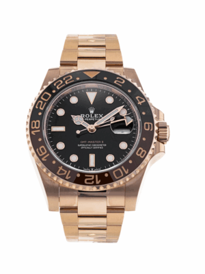 ROLEX GMT MASTER II 40MM 2 TONE BLACK BROWN