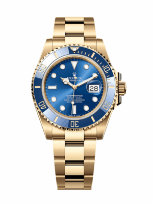 ROLEX SUBMARINER 41MM - GOLD BLUE