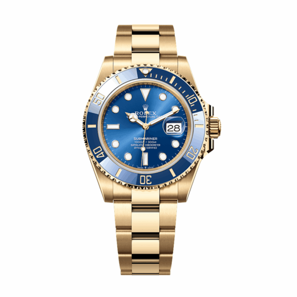 ROLEX SUBMARINER 41MM - GOLD BLUE