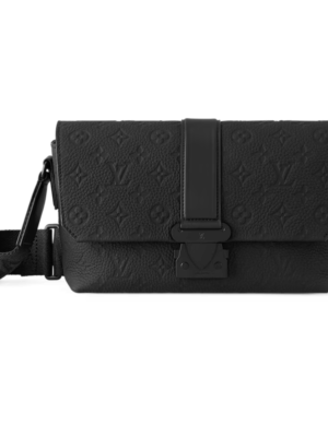 LOUIS VUITTON S-CAPE MONOGRAM MESSENGER BAG MENS - BLACK