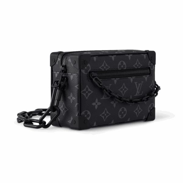 LOUIS VUITTON MINI SOFT TRUNK BAG MEN - BLACK - Image 2