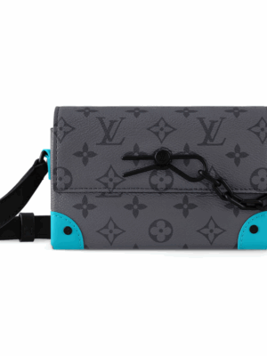 LOUIS VUITTON STEAMER WEARABLE WALLET BAG MENS - GREY/BLUE