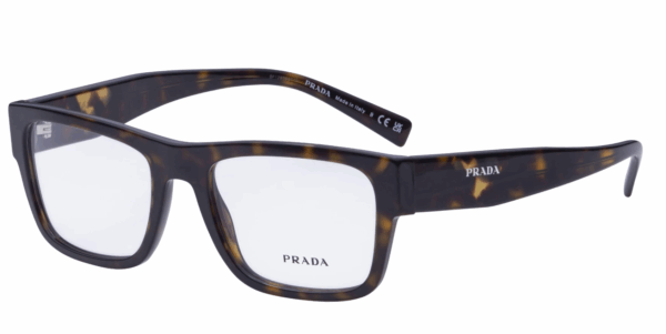 Prada PR15YV Rectangular Frames in Havana Brown