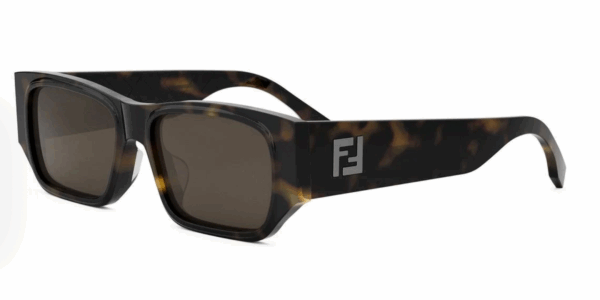 Fendi Squared FE40144F Sunglasses in Havana Brown