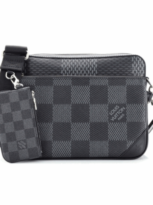 LOUIS VUITTON TRIO MESSENGER LIMITED BAG MEN - GRAPHITE