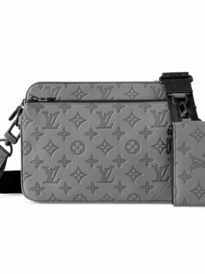 LOUIS VUITTON TRIO MESSENGER BAG -  GREY