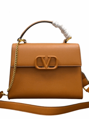 VALENTINO GARAVANI MEDIUM VSLING BAG - BROWN