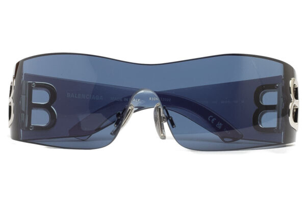 Balenciaga BB0359S Bossy Shield Sunglasses in Blue - Image 2