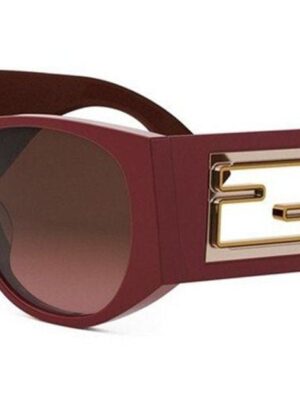 Fendi Baguette FE40109I Sunglasses in Burgundy
