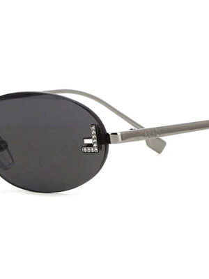 Fendi First FE4075US Rimless Sunglasses in Silver Grey