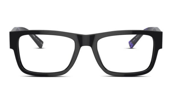 Prada PR15YV Rectangular Frames in Black - Image 2