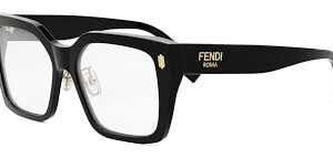 Fendi FE50085F Black Square Frames
