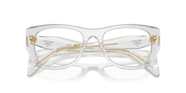 Prada PR A18V Frames in Transparent Clear - Image 2