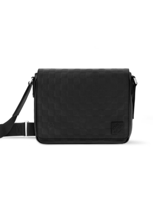 LOUIS VUITTON DAMIER INFINI DISTRICT BAG MENS - BLACK