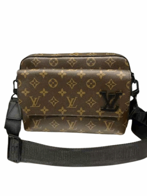 LOUIS VUITTON FASTLINE MESSENGER BAG MONOGRAM MENS - BROWN