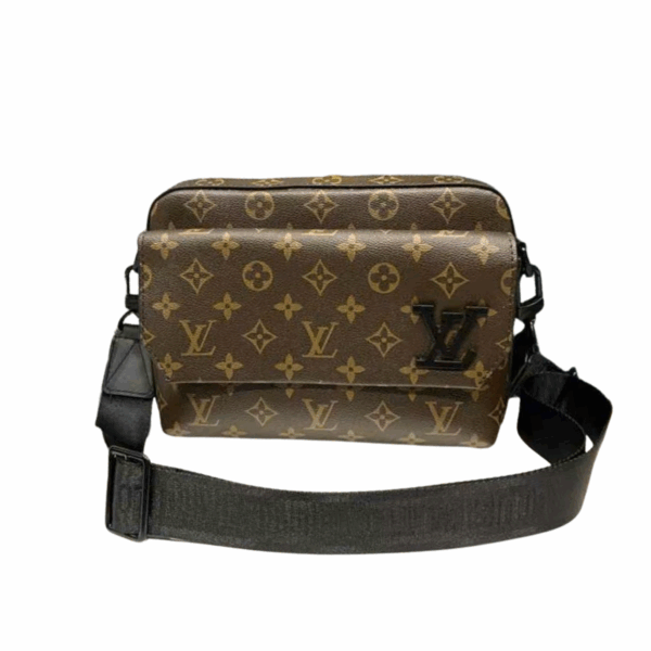 LOUIS VUITTON FASTLINE MESSENGER BAG MONOGRAM MENS - BROWN