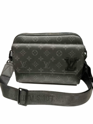 LOUIS VUITTON FASTLINE MESSENGER BAG MONOGRAM MENS - BLACK