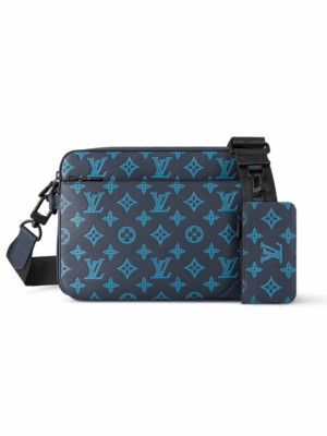 LOUIS VUITTON TRIO MESSENGER BAG -  NAVY RIVER BLUE