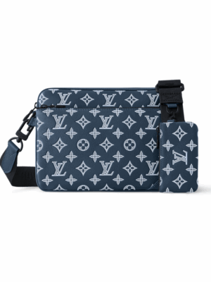 LOUIS VUITTON TRIO MESSENGER BAG -  NAVY BLUE
